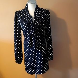 Forever 21 Sz  Polka Dot Shirtdress